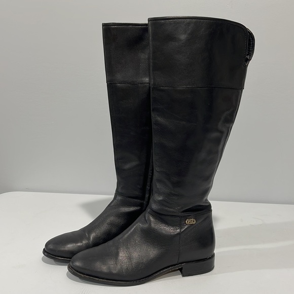 Cole Haan Women's Primrose Riding Equestrian Boots size 6.5 black leather - Picture 9 of 16